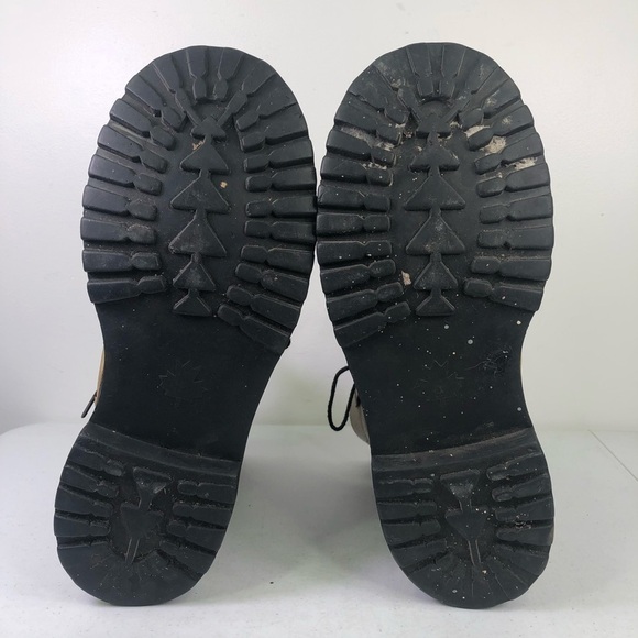 Sorel Caribou Tan Black Leather Rubber Lace Up Boots - Picture 6 of 9